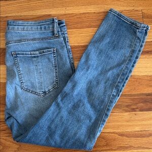 Women’s Blue Crop Skinny Denim Jeans Prosperity Size 29